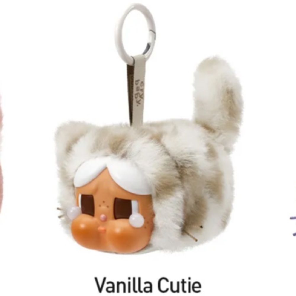 Pop Mart Crybaby Wild but Cutie - Vanilla Cutie - Vinyl Plush Pendant